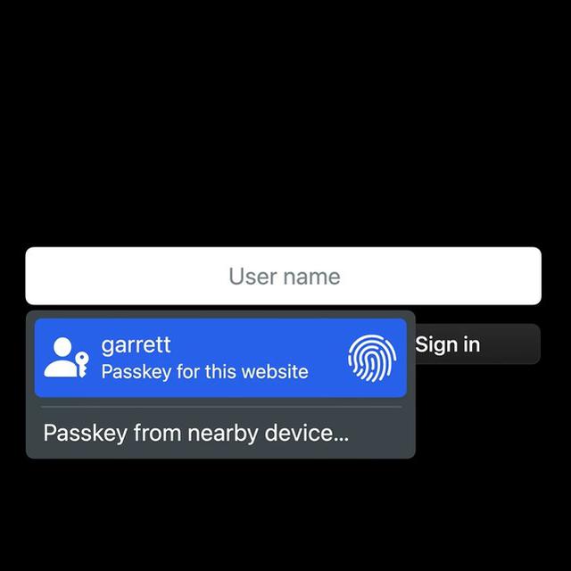 Passkeys ou le lien entre votre navigateur et votre smartphone pour vous identifier en ligne [Apple]
