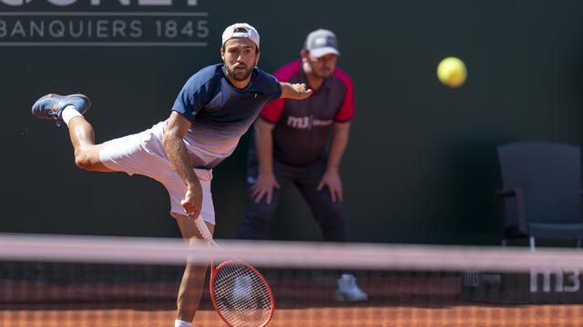 Johan Nikles est allé chercher en patron sa qualification pour le tableau final du Geneva Open. [Geneva Open - Jean-Luc Auboeuf]