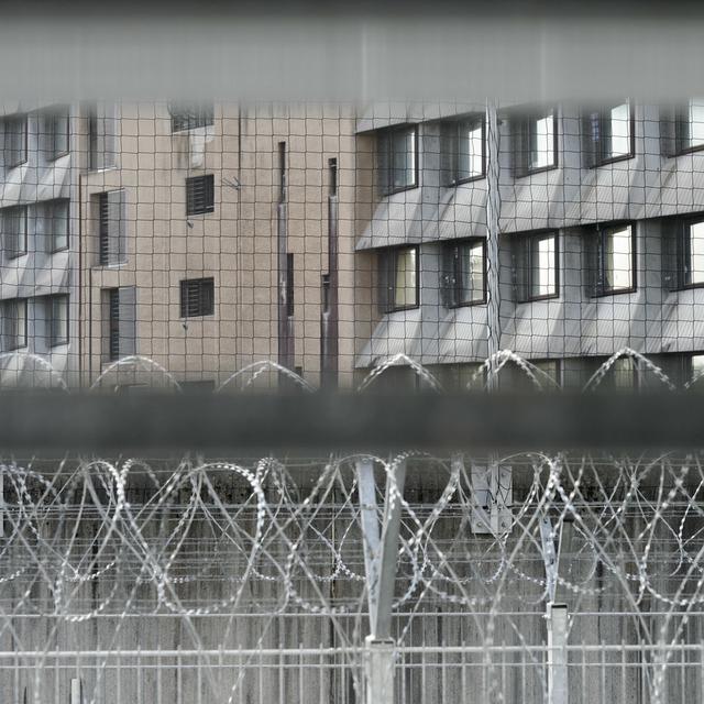 La prison de Champ-Dollon devrait fermer ses portes d'ici 2030. [Keystone - Martial Trezzini]