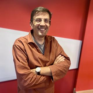 Stéphane Genoud, professeur responsable du Management de lʹénergie à lʹInstitut Entrepreneuriat & Management de la HES. [RTS]