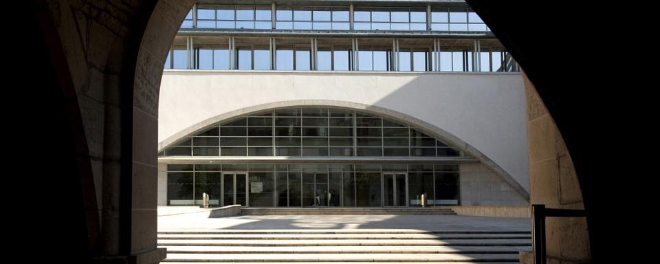 La cour du Palais de Justice de Besançon. [AFP - Philippe Roy / Aurimages]