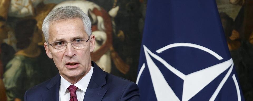 Le secrétaire général de l'Otan, Jens Stoltenberg (image d'archive). [Keystone/EPA - Fabio Frustaci]