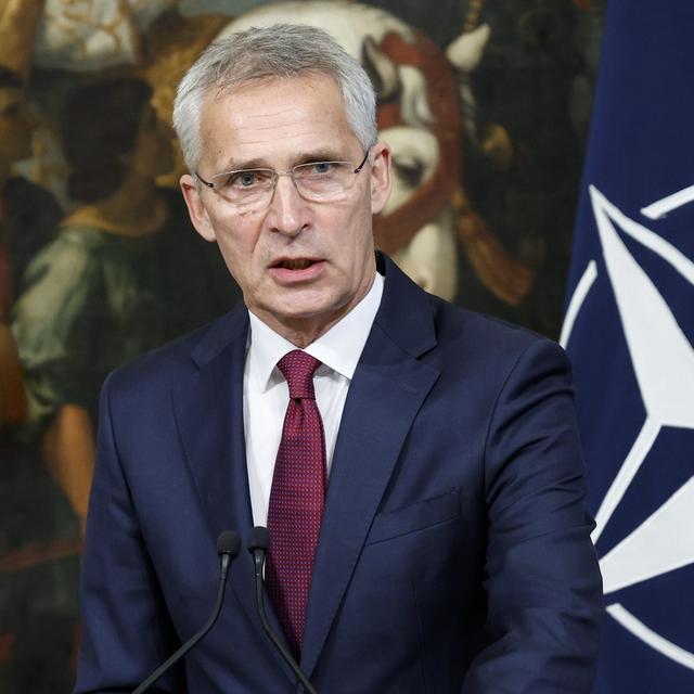 Le secrétaire général de l'Otan, Jens Stoltenberg (image d'archive). [Keystone/EPA - Fabio Frustaci]