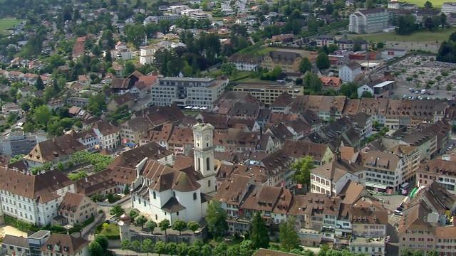 Le canton du Jura, ici à Delémont. [RTS]