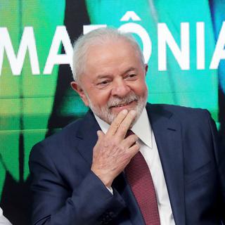 Le président brésilien élu Lula da Silva à Charm el-Cheikh, 16.11.2022. [EPA/Keystone - Khaled Elfiqi]