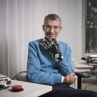 Roger Gassert, professeur en ingénierie de la réhabilitation à lʹEcole polytechnique fédérale de Zurich (ETH Zurich). [ETH Zurich - Urs Jaudas]