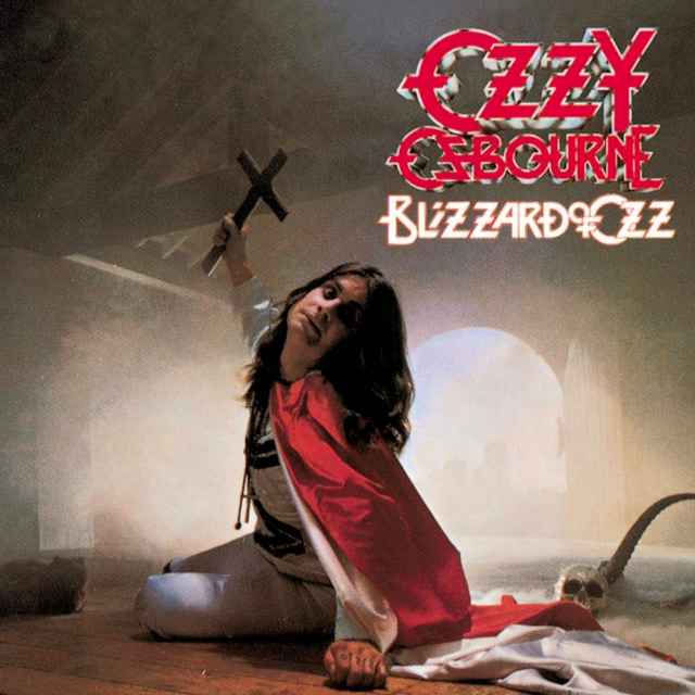 Couverture de l'album "Blizzard of Ozz" (1980) sur lequel figure notamment le titre controversé "Suicide solution". [DR]