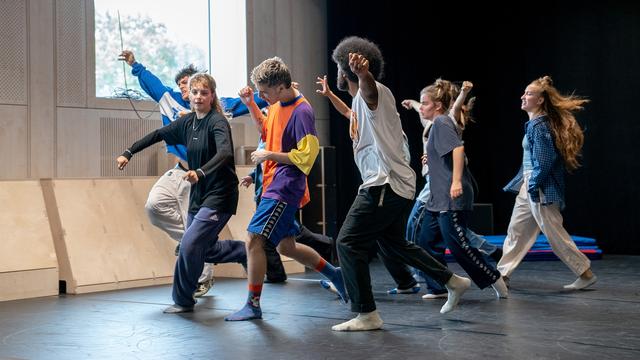 Photo d'un cours de danse de la Urban Move Academy à la Maison des Compagnies. [DR - Sacha Novello Perez]