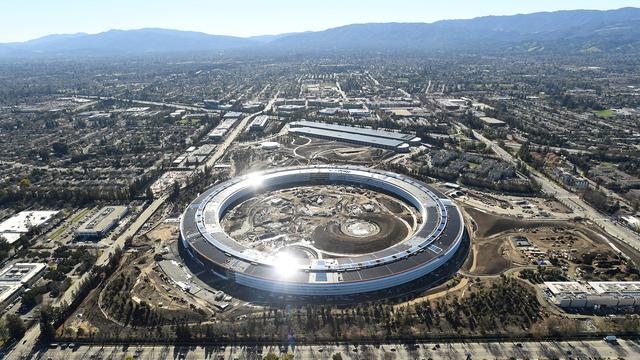 Le Campus d'Apple dans la Silicon Valley [REUTERS - NOAH BERGER]