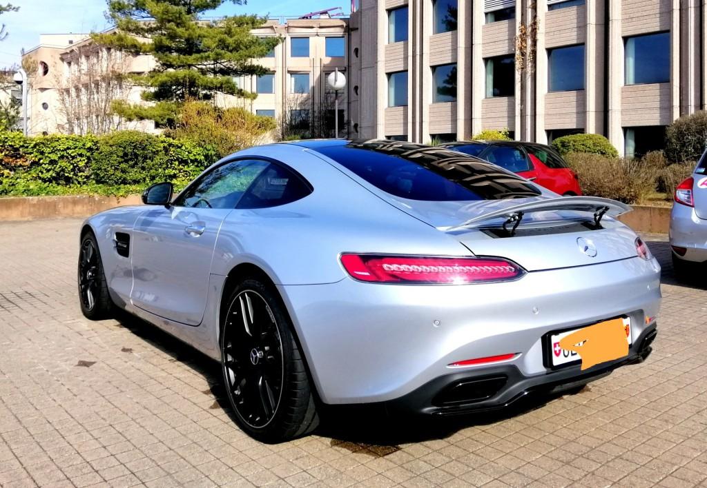 La Mercedes AMG GTS que Torsten s'est fait voler. [DR]