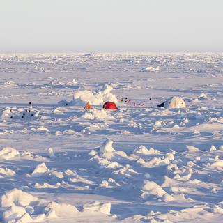 Un camp scientifique en Antarctique. [Depositphotos - tenedos]
