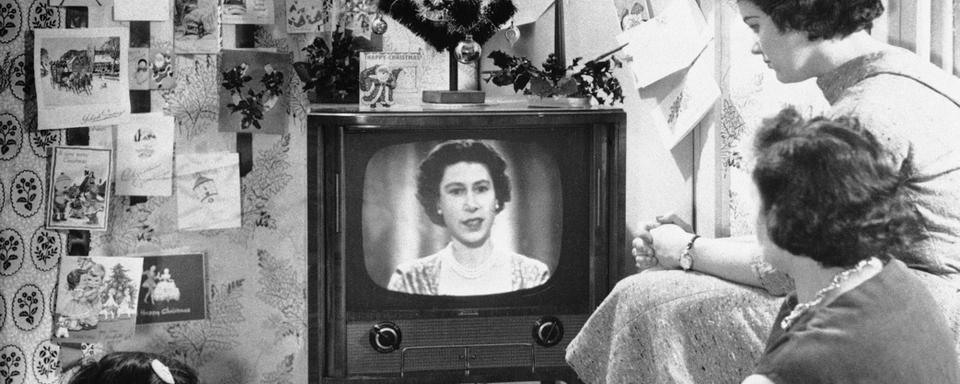 Le Jubilee d'Elizabeth II à la télévision. [Keystone - AP Photo]