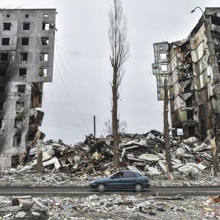 L'Ukraine appelle ses habitants à évacuer "maintenant" l'est du pays. [KEYSTONE - OLEG PETRASYUK]