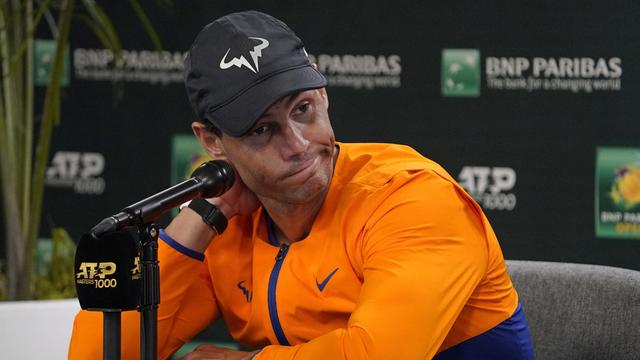 Rafael Nadal a pris position suite au "coup de sang" d'Alexander Zverev. [Keystone - Mark J. Terrill]