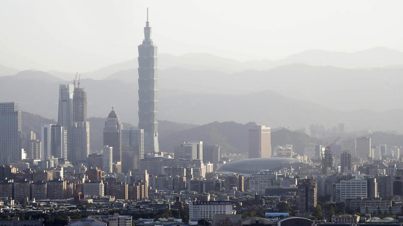 Une vue sur Taipei, la capitale de Taïwan. [AP Photo - Chiang Ying-ying]