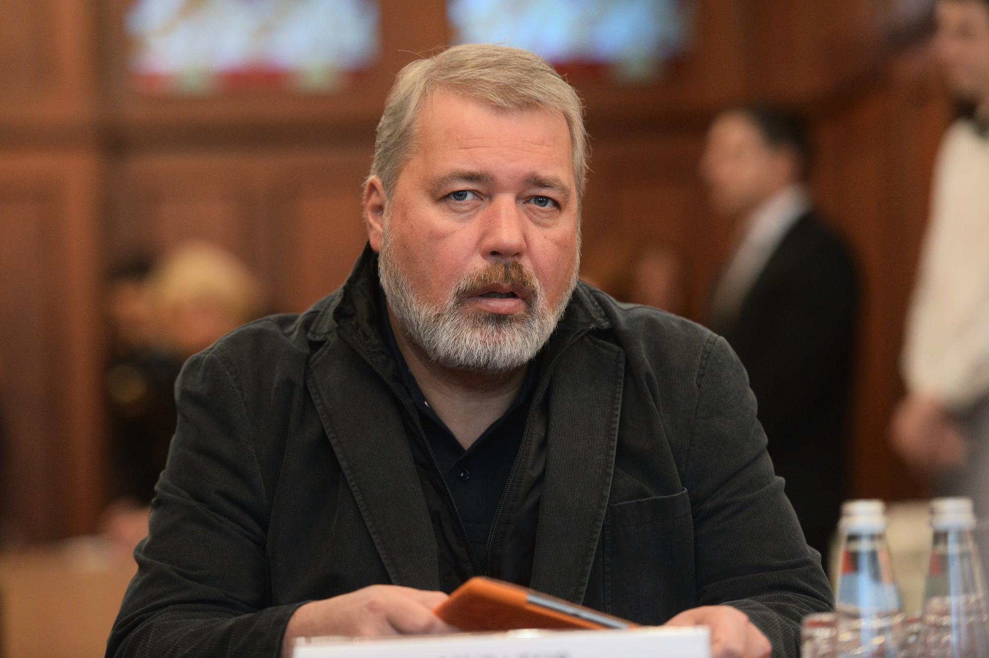 Le journaliste russe Dmitri Mouratov, prix Nobel de la Paix 2021. [Sputnik/AFP - Evgeny Biyatov]