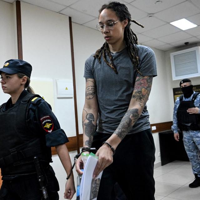 La basketteuse Brittney Griner condamnée à 9 ans de prison en Russie [AFP - Kirill Kudryavtsev]