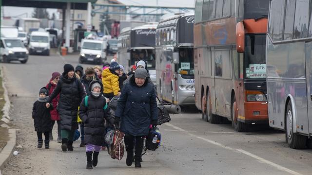 Plus de 16'000 ménages sont prêts à accueillir des réfugiés ukrainiens. [AFP - Nicolas Maeterlinck]