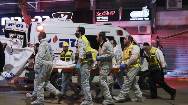 Deux morts et des blessés dans une attaque dans le nord d'Israël. [Keystone - AP Photo/Ariel Schalit]