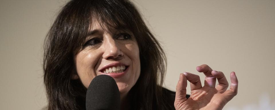 L'actrice franco-britannique Charlotte Gainsbourg au Festival du film de Zurich le 26 septembre 2022. [Keystone - ENNIO LEANZA]