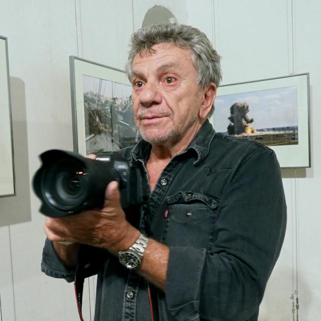 Patrick Chauvel: 50 ans de photos de guerre, du Vietnam à l’Ukraine. [AFP - Raymond Roig]
