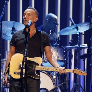 Bruce Springsteen lors d'un concert à Washington en avril 2022. [Getty Images via AFP - Paul Morigi]