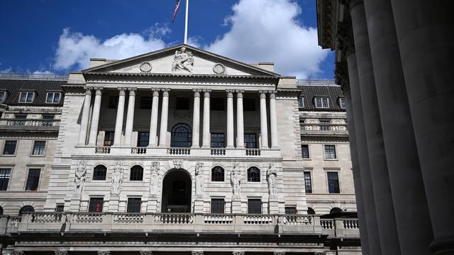 Le siège de la Banque d'Angleterre à Londres. [EPA/Keystone - Andy Rain]