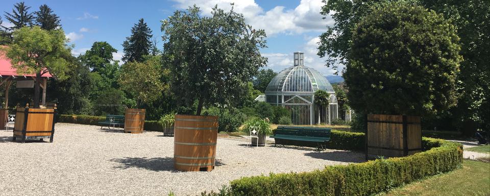 Le jardin botanique de Genève. [RTS - Sarah Clément]