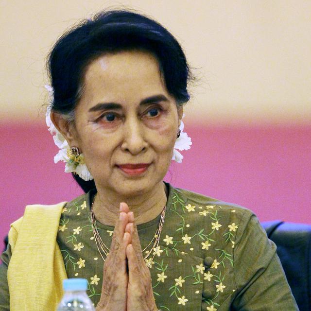 Aung San Suu Kyi. [Keystone - AP Photo/Aung Shine Oo]