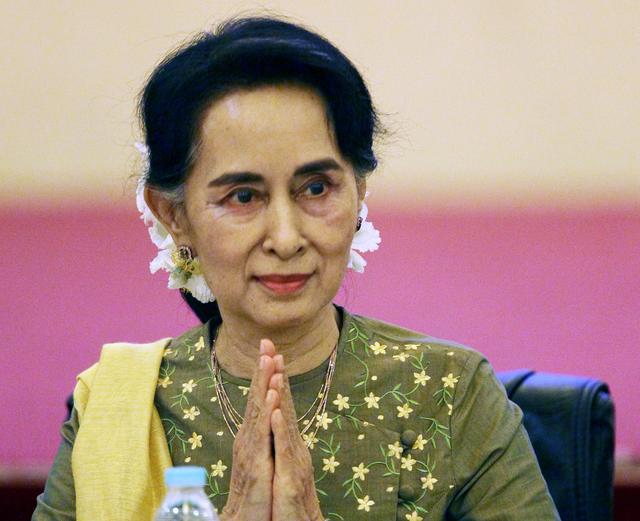 Aung San Suu Kyi. [Keystone - AP Photo/Aung Shine Oo]