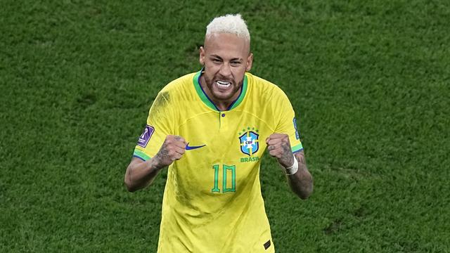 Eliminé du Mondial avec le Brésil, Neymar pourra se consoler, un peu, avec cette nouvelle. [Keystone - Pavel Golovkin]