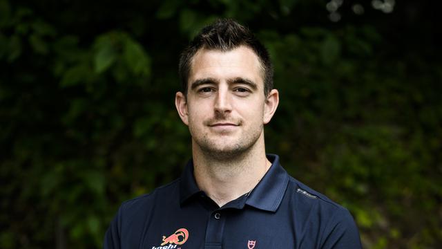 Augustin Maillefer, rameur suisse et membre de l'équipage Alinghi Red Bull Racing, le mercredi 8 juin 2022. [KEYSTONE - Jean-Christophe Bott]