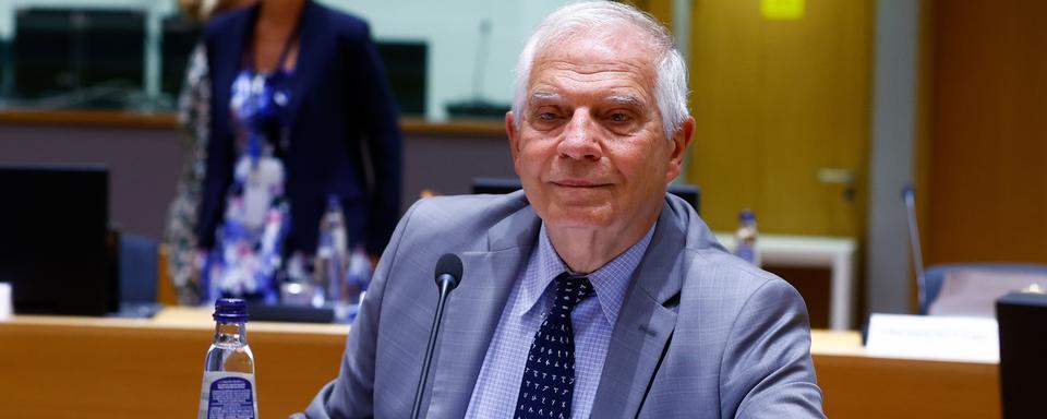 Le chef de la diplomatie européenne Josep Borrell. [Keystone - EPA/Stéphanie Lecocq]