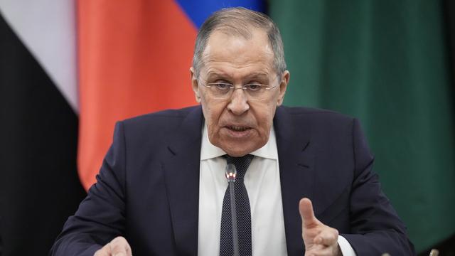 Le ministre russe des Affaires étrangères, Sergueï Lavrov. [EPA - ALEXANDER ZEMLIANICHENKO]