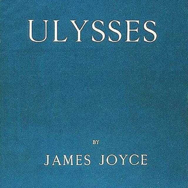 Couverture de la première édition d'"Ulysses" de James Joyce en 1922. [DP]