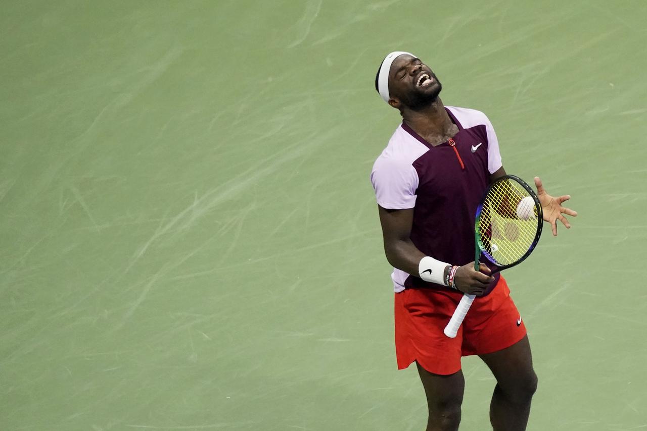 Essayé pas pu pour Frances Tiafoe. [KEYSTONE - Mary Altaffer]