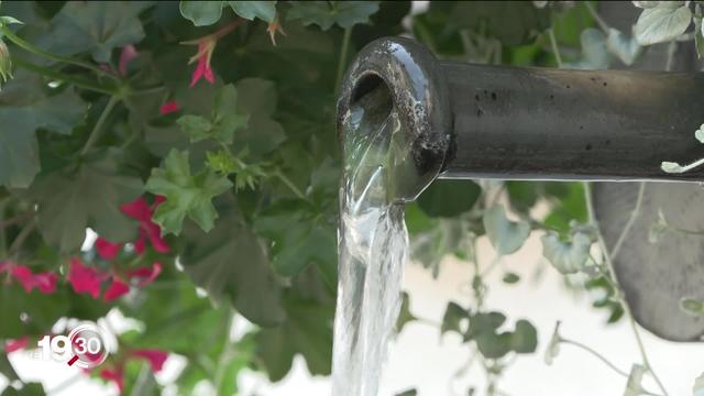 Face à la sécheresse, plusieurs communes prennent des mesures pour limiter la consommation d’eau des ménages privés