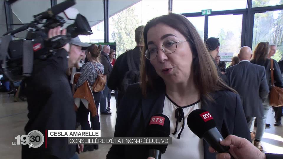 Vaud: Cesla Amarelle n'est pas réélue au gouvernement, la gauche perd un siège