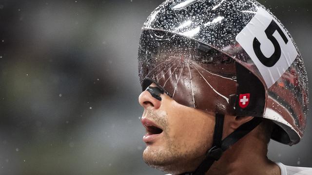 Le photographe de Bex (VD) Gabriel Monnet a remporté à 20 ans le premier prix du "Swiss Press Photo", dans la catégorie Sports 2022. Le cliché récompensé a été publié par le média alémanique Toponline. On y voit en gros plan l'athlète paralympique suisse Marcel Hug, qui a gagné 4 médailles d'or à Tokyo l'an dernier. [COURTESY OF SWISS PRESS PHOTO - GABRIEL MONET]