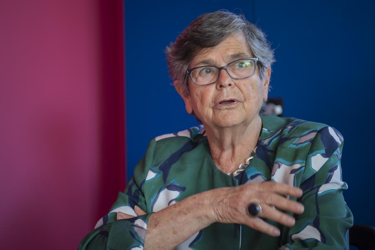 L'ancienne conseillère fédérale Ruth Dreifuss. [Keystone - Martial Trezzini]