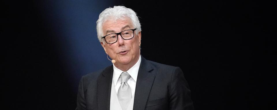 L'auteur Ken Follett, champion des romans historiques. [EPA/ Keystone - Ronald Wittek]