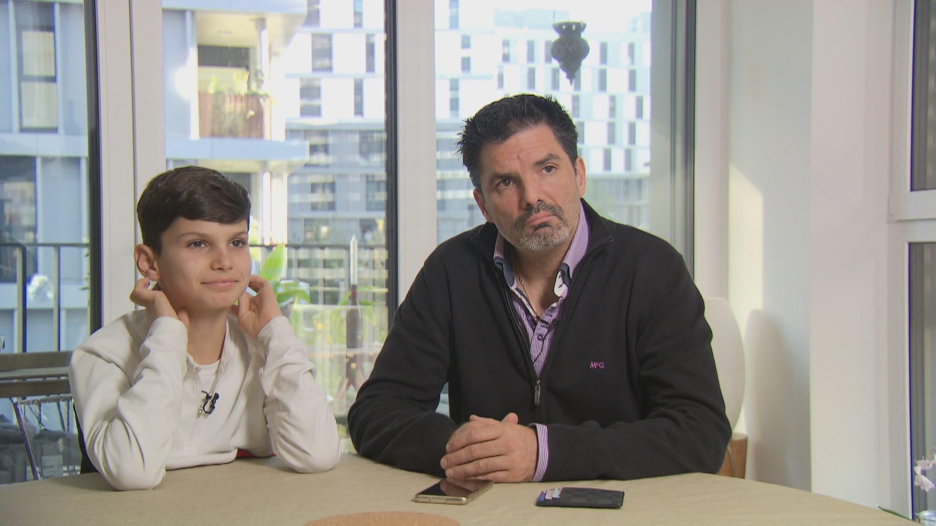 David Nieto a ouvert un compte chez Revolut pour son fils Kevin, 12 ans. [RTS]