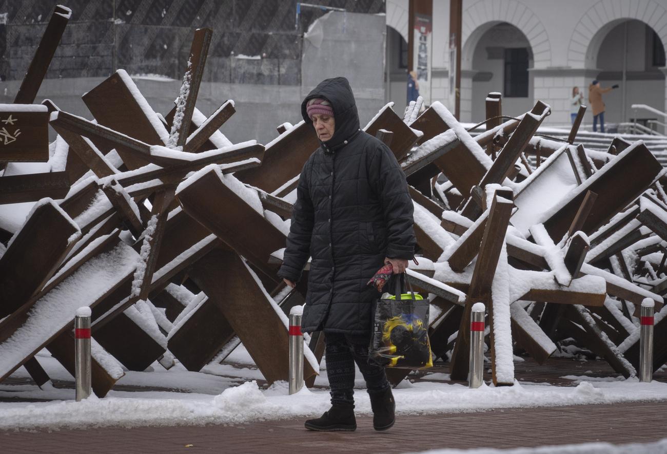 L'Ukraine demande à la communauté internationale 800 millions d'euros pour passer l'hiver. [KEYSTONE - EFREM LUKATSKY]