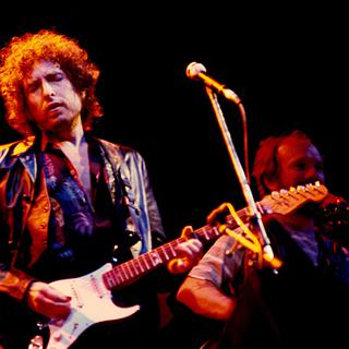 Bob Dylan lors dans concert au début des années 1980. [AFP]