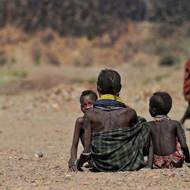 Treize millions de personnes au Kenya, en Somalie et en Éthiopie sont confrontées à une famine grave. [afp - Tony Karumba]