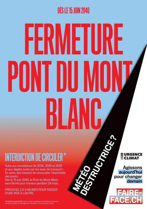 "Fermeture pont du Mont-Banc" [EXTINCTION REBELLION - YOMIRA STUDIO]