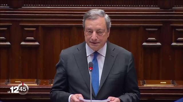En Italie, le Premier ministre Mario Draghi a présenté sa démission après l’éclatement de la coalition gouvernementale