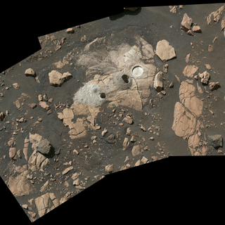 Un montage d'images prises par le rover Perseverance sur Mars.
JPL-Caltech/MSSS
NASA [NASA - JPL-Caltech/MSSS]