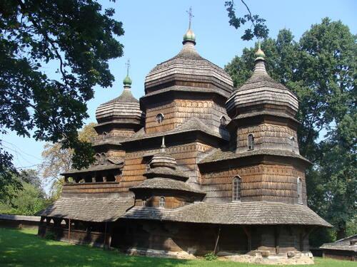 Eglise en bois de Saint George, Drohobytch. [Unesco - V. Slobodyan]