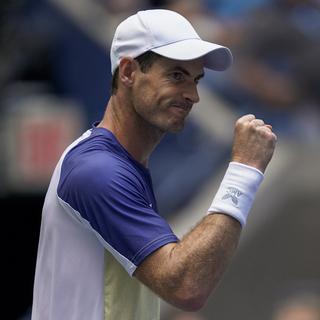 Andy Murray face à Emilio Nava à l'US Open 2022 [AP/Keystone - Julia Nikhinson]